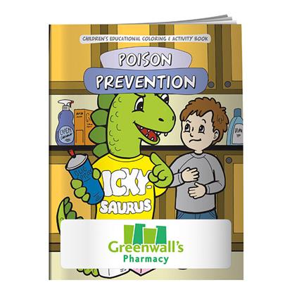 Picture of Coloring Book: The Poison Prevention Dinosaur