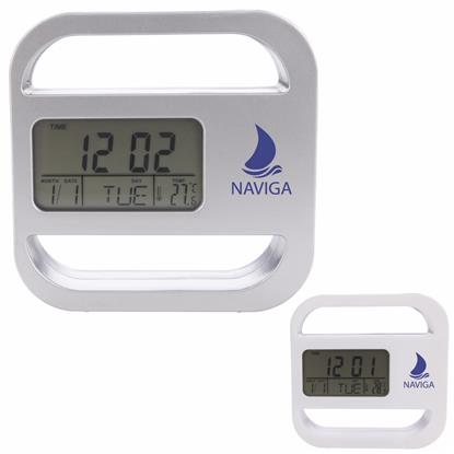 Show details for 4-n-1 Desk Clock Picture of 4-n-1 Desk Clock