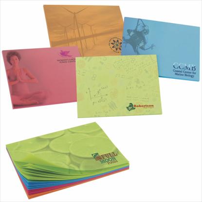 Picture of Souvenir® Sticky Note™  4" x 3" Colored Paper Pad, 50 sheet
