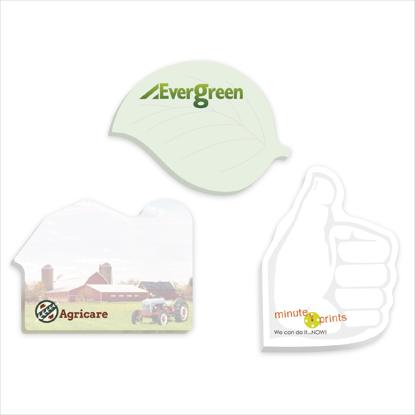 Picture of Souvenir® Sticky Note™ 4" x 3" Die Cut Pad, 25 sheet