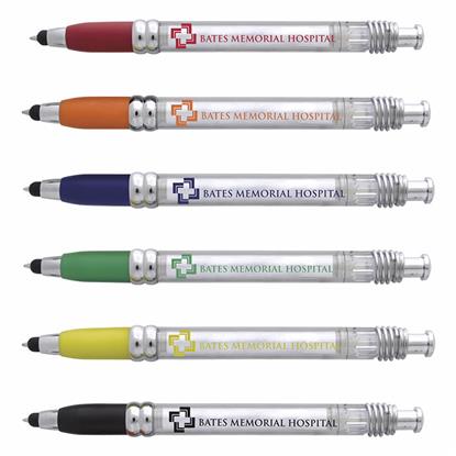Show details for Translucent Banner Stylus Pen Picture of Translucent Banner Stylus Pen