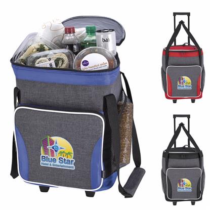 Picture of Koozie® Two-Tone Tailgate Rolling Cooler