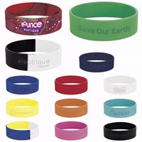Picture of 1" inch Silicone Wrist Band