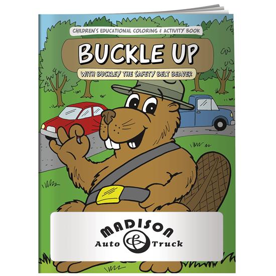Coloring Book Buckle Up Koozie Group