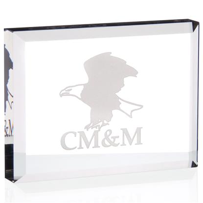 Show details for Crystal Paperweight Picture of Crystal Paperweight