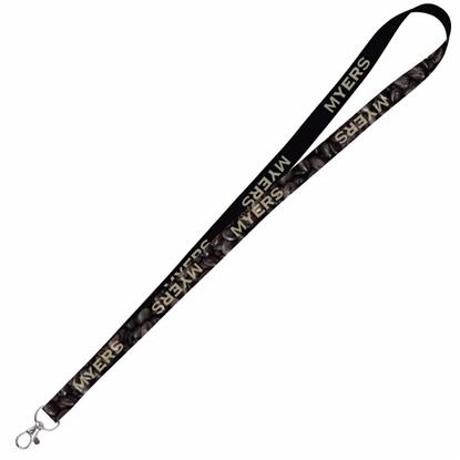 Picture of 5/8" Satin 4 Color Lanyard