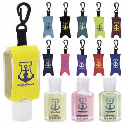 Picture of 1 oz. Custom Label Hand Sanitizer/Leash - Scented