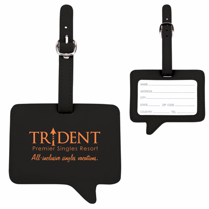 Picture of Text Luggage Tag