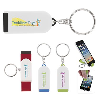 Picture of Phone Holder/Screen Cleaner Keychain