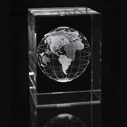 Picture of Medium Block - Globe