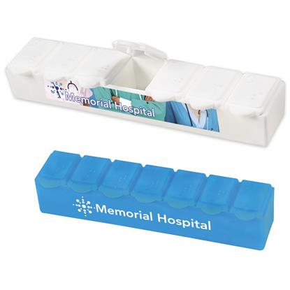 Show details for Jumbo 7-Day Strip Pill Box Picture of Jumbo 7-Day Strip Pill Box