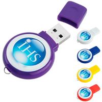 Picture of 1 GB Circle USB 2.0 Flash Drive