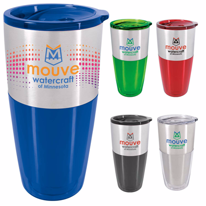 Picture of Split Color Acrylic Tumbler - 20 oz.
