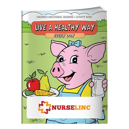 Picture of Coloring Book: Live a Healthy Way Every Day