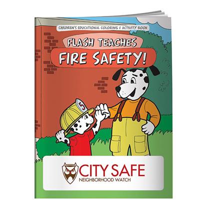 Picture of Coloring Book: Flash Teaches Fire Safety
