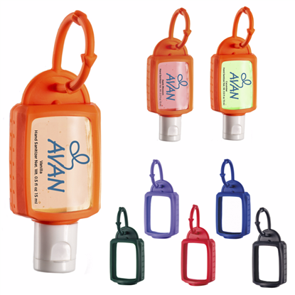 Picture of .5 oz. Hand Sanitizer with Silicone Leash - Scented