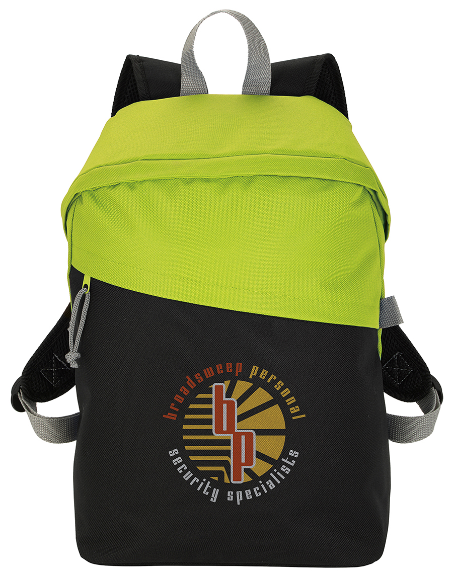 Slant Cut Computer Backpack