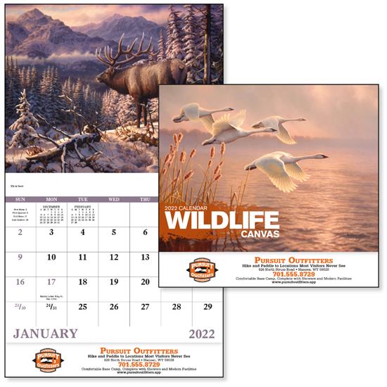 Wildlife Canvas - Stapled | Koozie Group