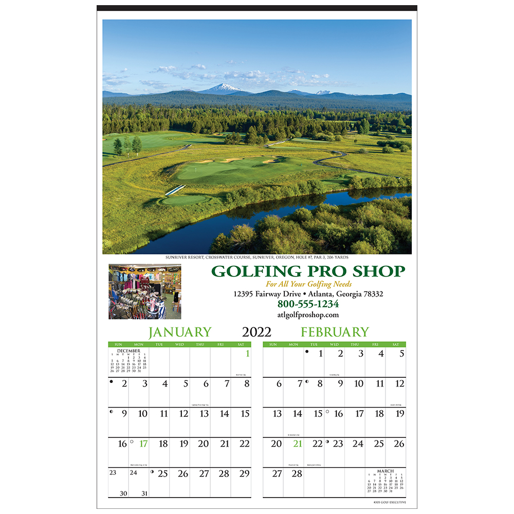 Golf Executive Calendar Koozie Group