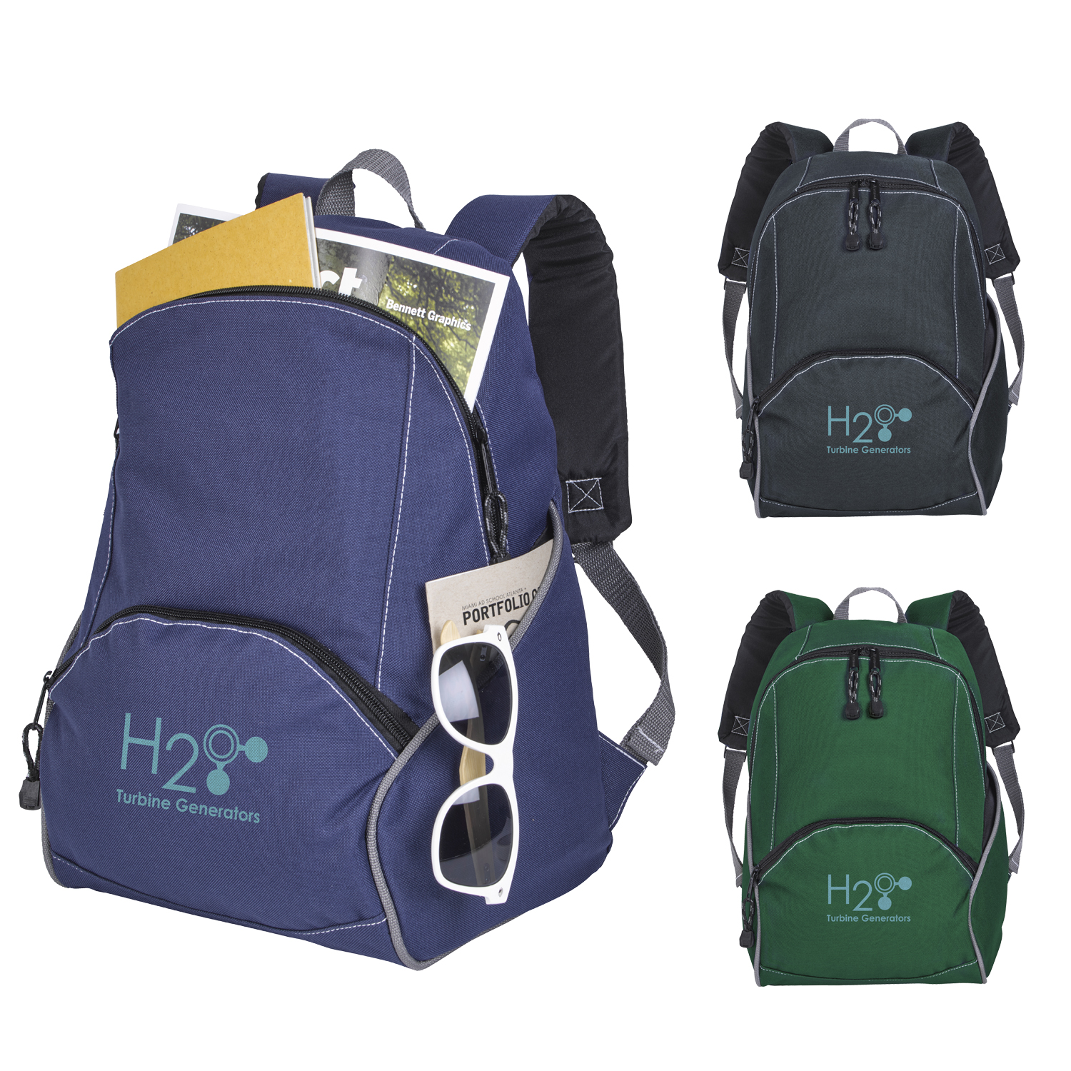 Rpet On The Move Backpack Koozie Group