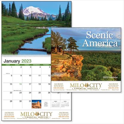 Scenic America® Appointment Calendar - Stapled | Koozie Group