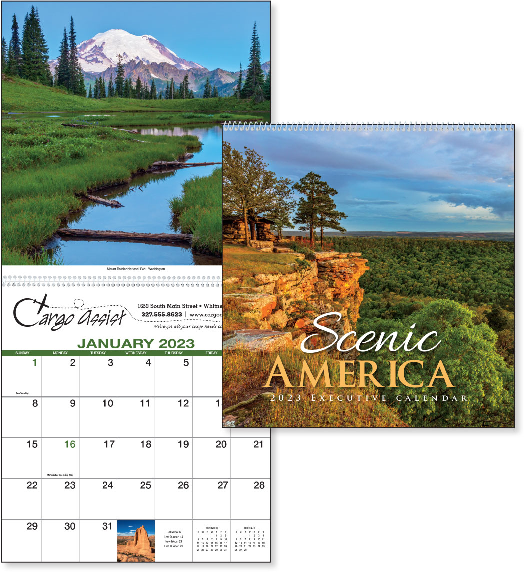 Scenic America® Executive Appointment Calendar Koozie Group