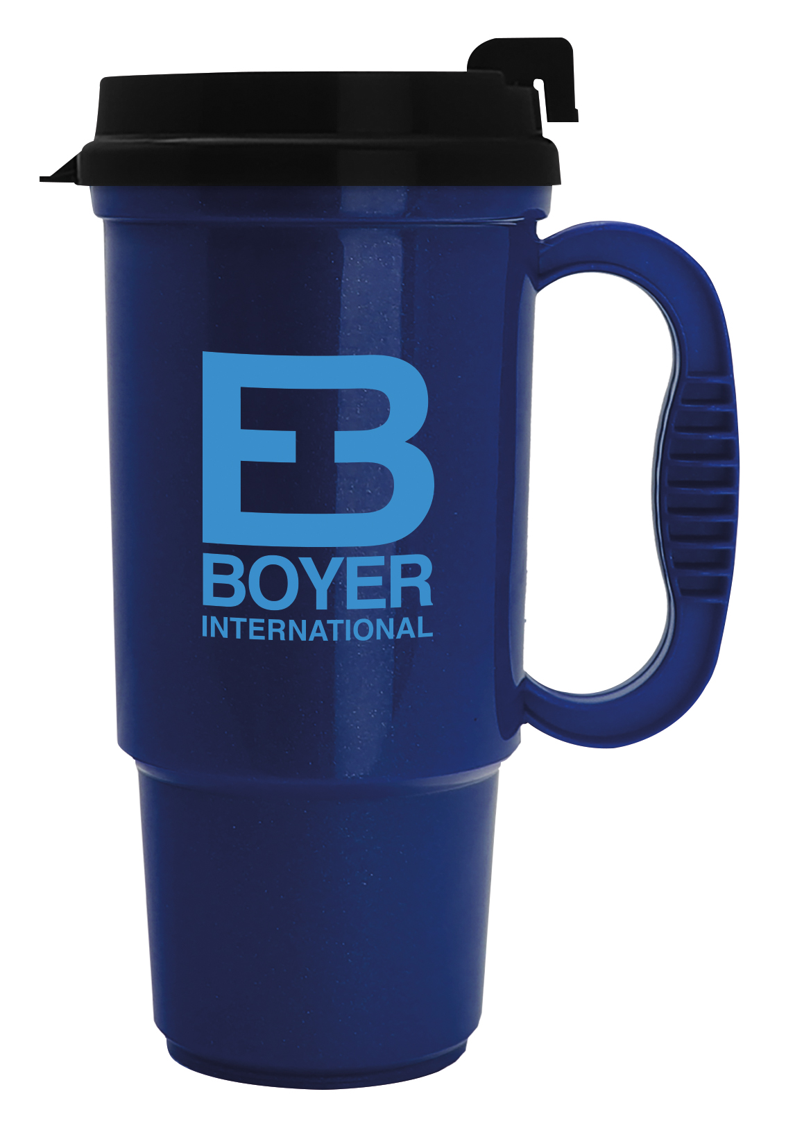 Budget Traveler Mug with Slider Lid Koozie Group