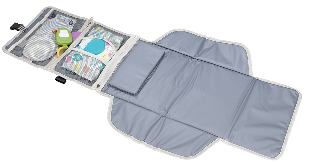 travel changing mat and pouch