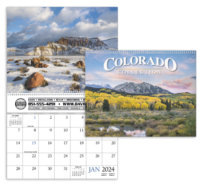 Colorado Collection calendar combined ad image