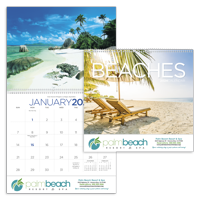 Beaches calendar combined ad image