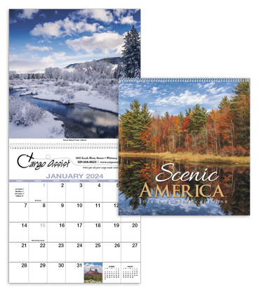 Scenic America� Executive Appointment Calendar calendar combined ad image