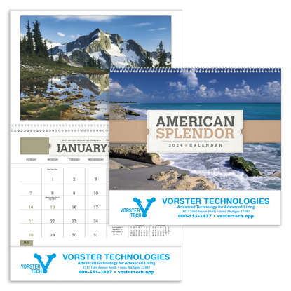 4152 combined ad American Splendor Pocket calendar combined ad image