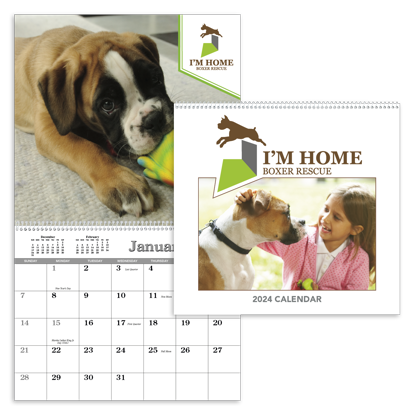 Custom Single Image Appointment calendar combined ad image