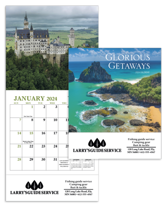 Glorious Getaways - Mini calendar combined ad image