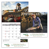 Fishing Guide Appointment Calendar - Stapled | Koozie Group