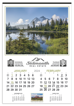 Our Country� Executive Calendar calendar ad image