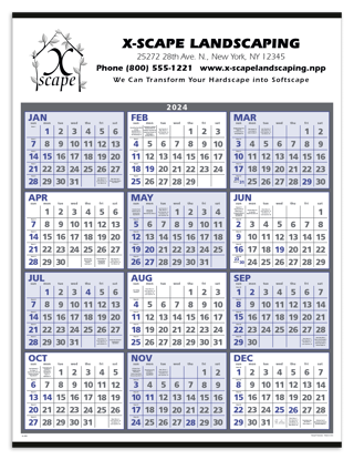 Span-A-Year calendar ad image
