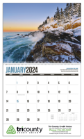 National Parks calendar open ad image