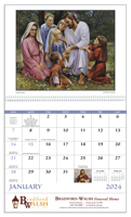 God's Gift w Funeral Pre-Planning Sheet - Spiral calendar open ad image