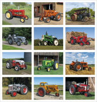 Antique Tractors calendar months image