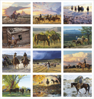 American West by Tim Cox calendar months image