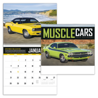Muscle Cars calendar combined blank image