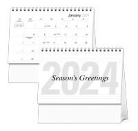 Large Econo Desk calendar combined blank image