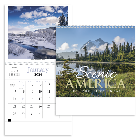 Scenic America® Pocket Calendar | Koozie Group