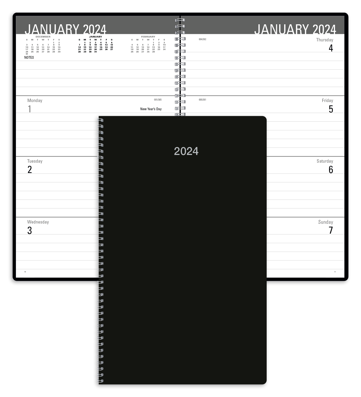 Classic Weekly Desk Planner Koozie Group