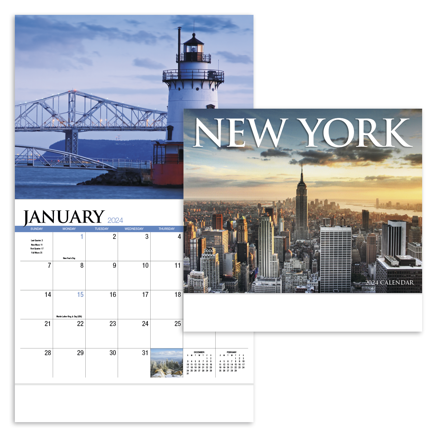 New York Appointment Calendar - Stapled | Koozie Group