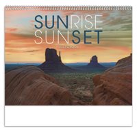 Sunrise Sunset calendar blank cover image