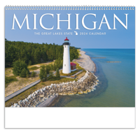 Michigan calendar blank cover image