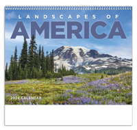 Landscapes of America - Spiral calendar blank cover image