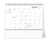 Large Econo Desk calendar blank open image